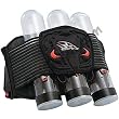 Empire 09 Fast Pack Hinged Paintball Harness - Red- 7 Pod Small