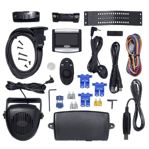 Jensen Deluxe Bluetooth Hands Free Kit with A2DP Music Transfer 