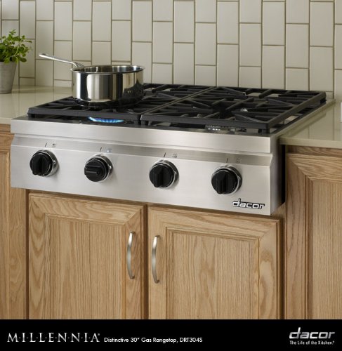 Dacor Millennia 36 In. Stainless Steel Gas Rangetop - DRT366SNGH