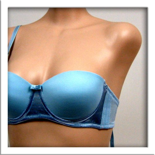 Venus Baby Blue Convertible Push Up Bra #1056 sz 32B 34A
