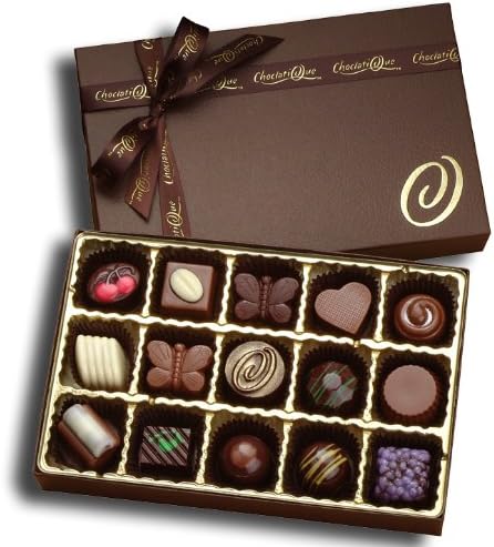 Choclatique Gourmet Chocolate Sampler (15-Piece Box)