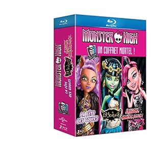 Monster High - Un coffret mortel ! : La fête des goules + 13 souhaits + Frissons, caméra, action