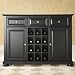 Crosley Furniture KF42001ABK Alexandria Buffet Server Cabinet