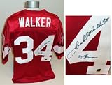 Georgia Bulldogs - Herschel Walker Autographed Red Custom Jersey - Autographed College Jerseys