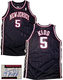 Jason Kidd New Jersey Nets Autographed Blue Jersey