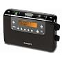 Roberts ECO3BK Ecologic 3 DAB/FM RDS Digital Radio wth up to 120 Hours DAB Battery Life - Black
