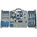 101pc Metric Tool Set Screwdriver Metric Hex Wrenches Bit Set Pliers Knife Free Case