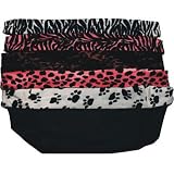 Basket Buddy Reversible Bike Basket Cover - Zebra, Pink