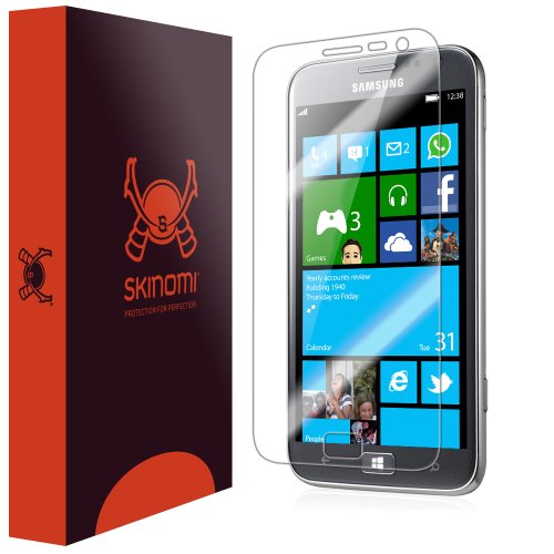 Samsung ATIV SE Screen Protector, SkinomiÂ® TechSkin Full Coverage Screen Protector for Samsung ATIV SE Clear HD Anti-Bubble Film - with Lifetime Warranty
