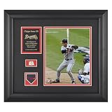 Mounted Memories Atlanta Braves Chipper Jones Framed 8x10 Photo