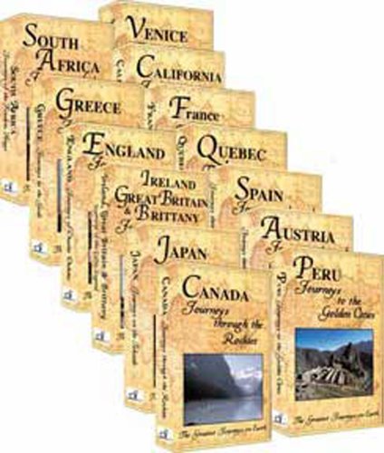 Greatest Journeys On Earth Set Of 13 DVDs