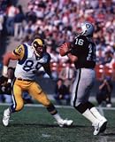 Jack Youngblood Los Angeles Rams & Jim Plunkett Oakland Raiders 8 X 10 photo A