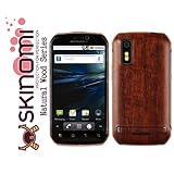 Skinomi TechSkin - Dark Wood Film Shield & Screen Protector for Motorola El ....
