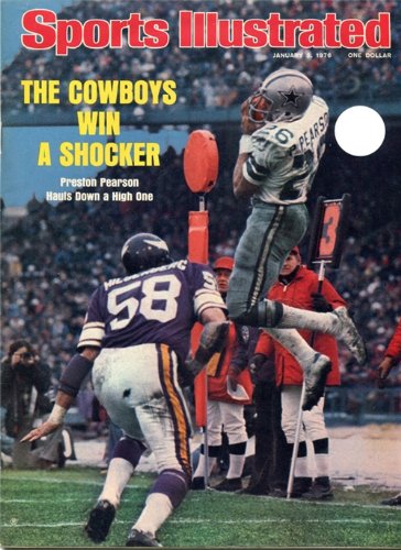 Preston Pearson Unsigned Sports Illustrated Magazine - January 5, 1976