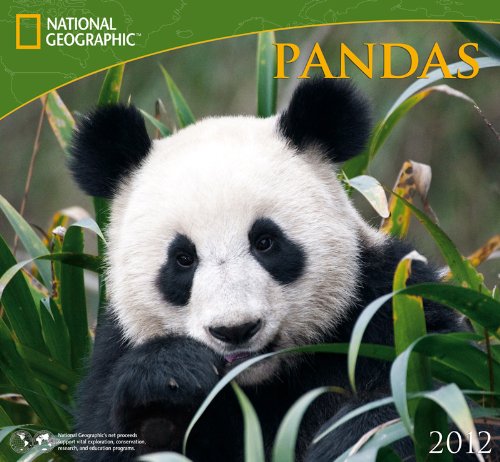 2012 pandas national geographic wall calendar