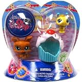 Image of Buy Best Littlest Pet Shop Exclusive Valentines Day 2Pack Bumblebee & Dog with Cupcake Best Deals, Hasbro Littlest Pet Shop