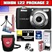 Nikon Coolpix L22 12MP Digital Camera with 3.6x Optical Zoom and 3.0