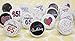 Happy 65th Birthday Sticker Decorations for Hershey Kisses (Set of 324)