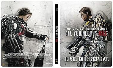【Amazon.co.jp限定】オール・ユー・ニード・イズ・キル 3D & 2D ブルーレイセット スチールブック仕様(完全数量限定/2枚組/デジタルコピー付) [Blu-ray]