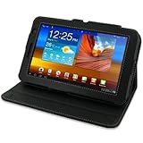 PDair BX1 Black Leather Case for Samsung Galaxy Tab 7.0 Plus GT-P6200 / GT-P6210 / SGH-T869