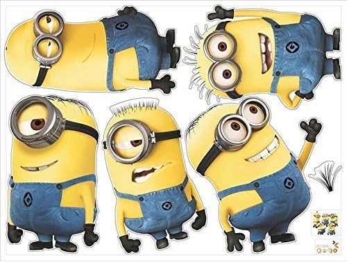 2015 Despicable Me 2 Removable Minions Wall Sticker Decal Home Decor