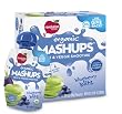 Revolution Foods Organic Mashups Fruit & Veggie Smoothie, Blueberry Blitz, 4 - 3.17 oz Pouches, (Pack of 4) Revolution Foods Organic Mashups Fruit & Veggie Smoothie, Blueberry Blitz, 4 - 3.17 oz Pouches, (Pack of 4)