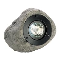 Paradise GL22315S 12-Volt Polyresin 20-Watt Faux-Rock Floodlight