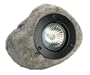 Paradise GL22315S Low Voltage Polyresin 20-Watt Rock Spot Light, Rock Grey