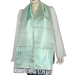Premium Silk Scarfs Dress For Girls Indian Fashion Outerwear