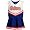 Florida Gators Royal Blue Toddler Cheerleader Outfit