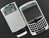 --NEW Silver AT&T RIM Blackberry Curve 8300 OEM Full Housing