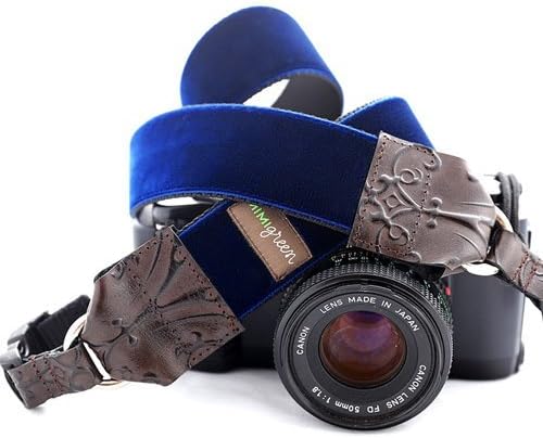Mimi Green 'Noel' Velvet DSLR Camera Strap