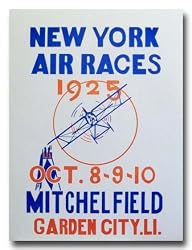 1925 New York Air Races Poster Print