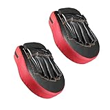 SODIAL(R) 2Pcs Thai Boxing Mitt Training Target MMA Karate Muay Focus Punch Pad Glove Kick