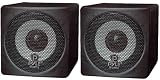 Pyle Home PCB3BK 3-Inch 100-Watt Mini Cube Bookshelf Speaker (Black)