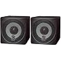 Pyle Home PCB3BK 3-Inch 100-Watt Mini Cube Bookshelf Speaker (Black)