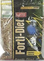 Kaytee Pet 100032140 2 lb Forti-Diet Parakeet Food