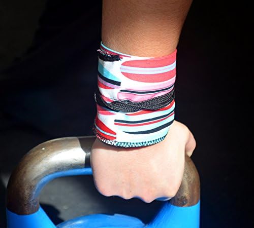 CrossFit Wrist Wraps for Olympic Weightlifting, Bodybuilding and Gymnastics - Adjustable, 100% Cotton, Many Colors Available, For Men and Women, Carry Bag, Free LiftHeavies Video User Guide - Increase your Lifts, Avoid Injury and Protect your Wrists ...