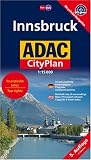 : ADAC Cityplan Innsbruck 1 : 15 000: Umgebungskarte, Liniennetzplan, Cityguide, Stra&szlig;enverzeichnis