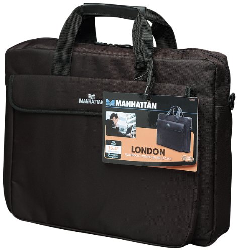 Manhattan London Notebooktasche bis zu 39,6 cm (15,6 Zoll) schwarz Preisvergleich