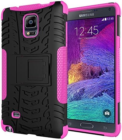 Note 4 Case,Samsung Note 4 Case, Galaxy Note 4 Case, High Quality 2 into 1 Duty Rugged Dual Layer Case with kickstand for Samsung Galaxy Note 4 [ PI ]