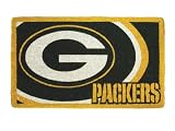 Green Bay Packers Coir Fiber Team Logo Welcome Floor Mat
