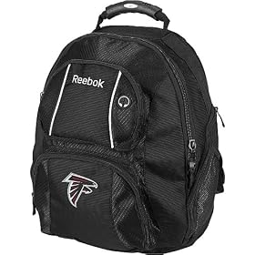 Reebok Atlanta Falcons Backpack with Laptop Compartment