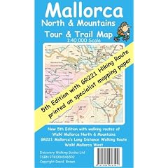 Mallorca North and Mountains Tour and Trail Map (Tour & Trail Maps)