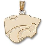 Kansas State University Powercat 5/8 Pendant (14kt)