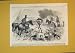 1859 FOX HUNTING HOUNDS HORSES TRAP HOUNDS DOGS SPORT