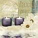 Relaxation I Spa Bathroom Black Framed Art Print Poster 12x12