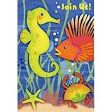 Eigenschaften Party Discount  / Einladungskarten 'Unter dem Meer', 8 Stk.