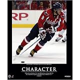 Frameworth Washington Capitals Alex Ovechkin 8x10 'Character' Motivational Plaque