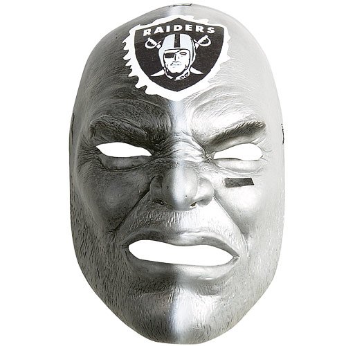 Franklin Oakland Raiders Fan Face Mask